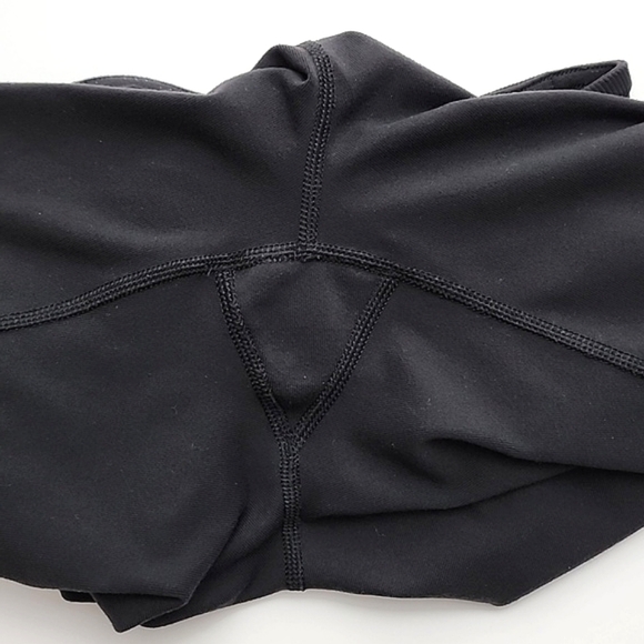 Lululemon Black Clam Digger Crop Pant 17" Inseam Stretch Yoga Athletic  Size 4 - Picture 5 of 12
